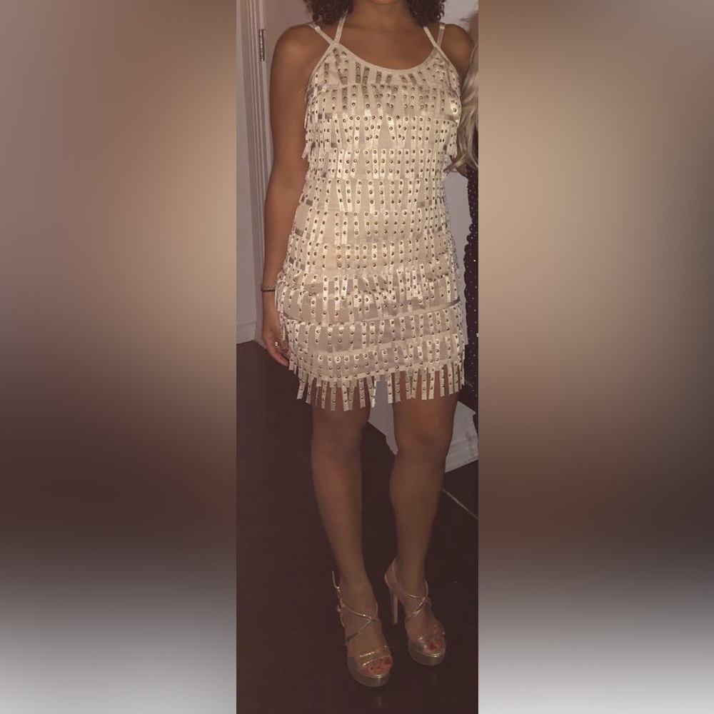 Gold Label Wow Couture Fringe Dress